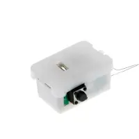 Гирлянда «Нить» 3 м, роса. IP20, серебристая нить. 30 LED, от батареек AG13×3, 3 режима, свечение мульти