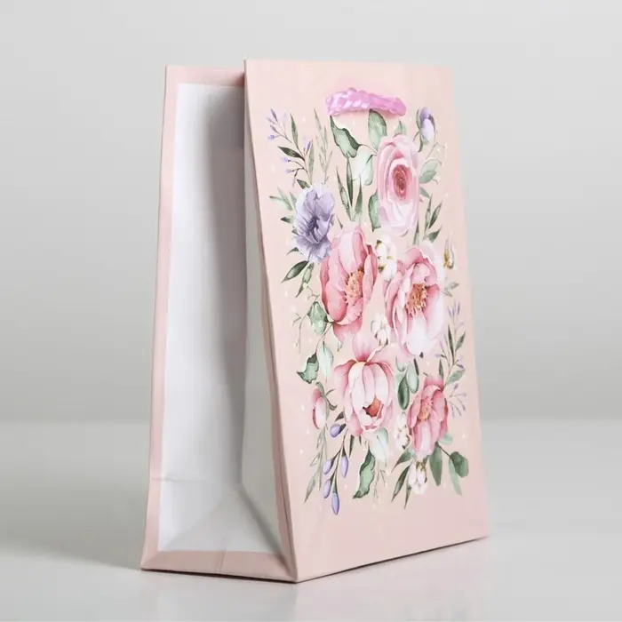 Пакет подарочный ламинированный, упаковка, Present for you, S 12&times;15&times;5.5 см