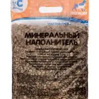 Наполнитель минеральный впитывающий &laquo;Пижон&raquo; для длинношерстных кошек, 5 л