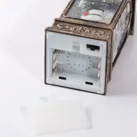 Фигура светодиодная &laquo;Фонарь с снеговиком&raquo; 6.5&times;6.5&times;17.5 см