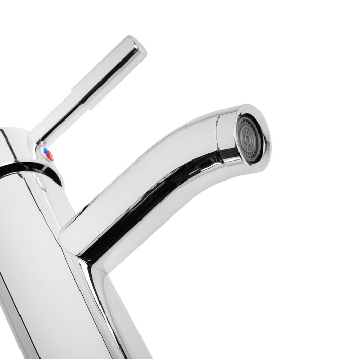 Смеситель для раковины ZEIN ZC2046, картридж керамика 35 мм, высокий, хром Смеситель для раковины ZEIN ZC2046, картридж керамика 35 мм, высокий, хром