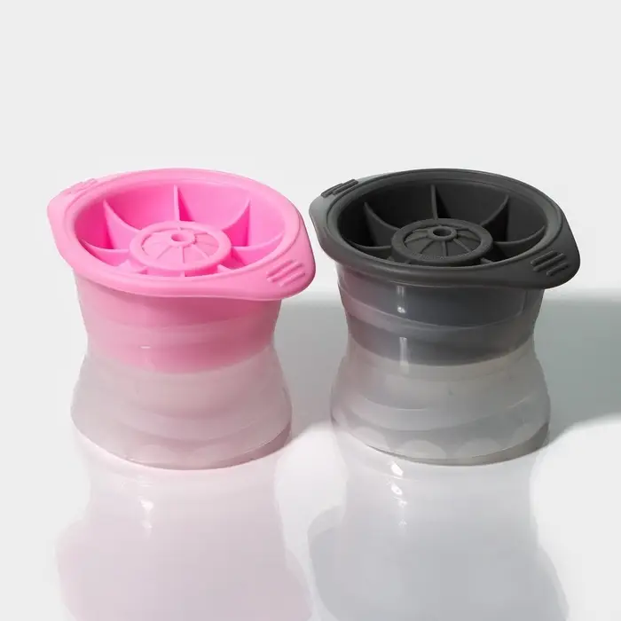 Форма для льда &laquo;Сфера&raquo; Доляна, 11&times;8.5&times;8 см, МИКС