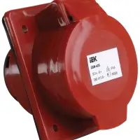 Розетка встраиваемая ССИ-425 3P+PE+N 32А 380В IP44 IEK