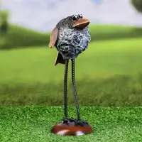 Садовая фигура из полистоуна &laquo;Каркуша&raquo; маленькая, 10&times;12&times;25 см