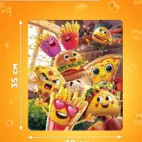 Пазл в контейнере "Кухонный переполох"