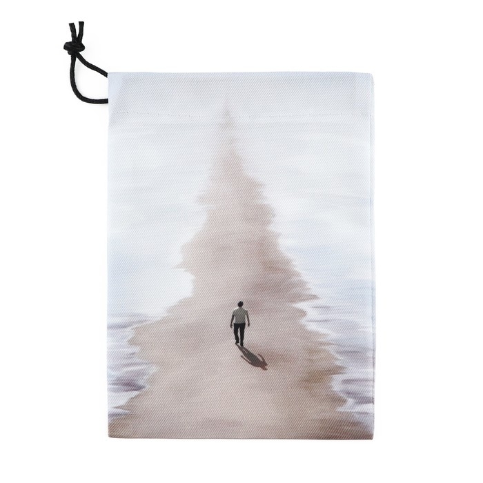 Мешочек для карт на Хэллоуин «Путь к мечте», белый, 12х18 см Мешочек для карт на Хэллоуин «Путь к мечте», белый, 12х18 см