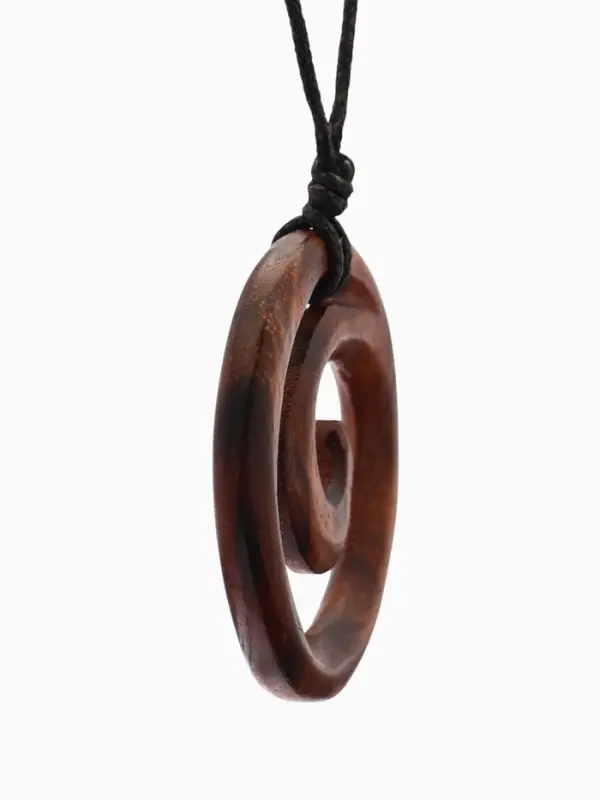 Кулон &laquo;Спираль&raquo;, дерево соно