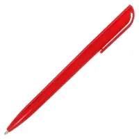Ручка шариковая поворотная Calligrata, 1.0 мм, клип 1&times;3.5 см, под ЛОГО, корпус красный, стержень синий