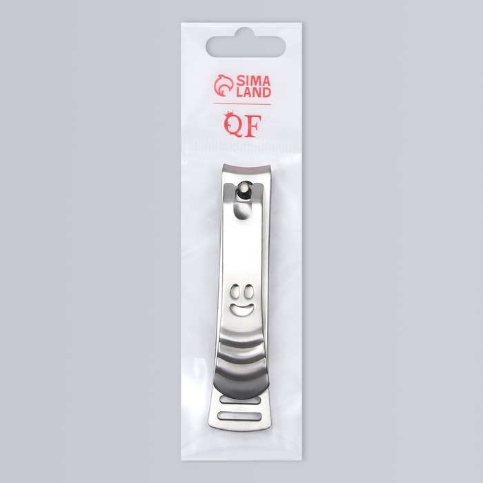 Кусачки - книпсер педикюрные, 8 см, цвет серебристый