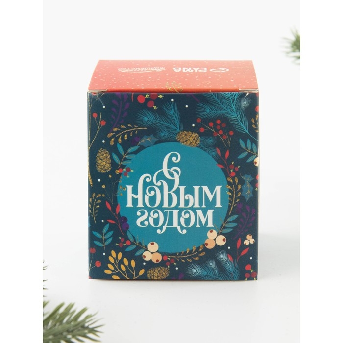 Ёлочные шары на Новый Год «Новогодняя коллекция: Счастья в новом году», диам. 6 см Ёлочные шары на Новый Год «Новогодняя коллекция: Счастья в новом году», диам. 6 см