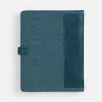 Ежедневник-органайзер Twill, недатированный, синий