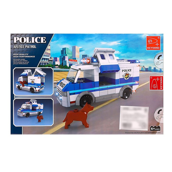 Конструктор Полиция «Побег преступника», 217 деталей Конструктор Полиция «Побег преступника», 217 деталей