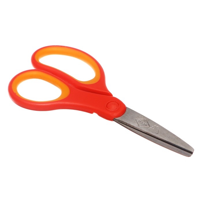 Ножницы детские Мульти-Пульти Ножницы детские Мульти-Пульти "Чебурашка", 13,8см, трай-ми кард, европодвес