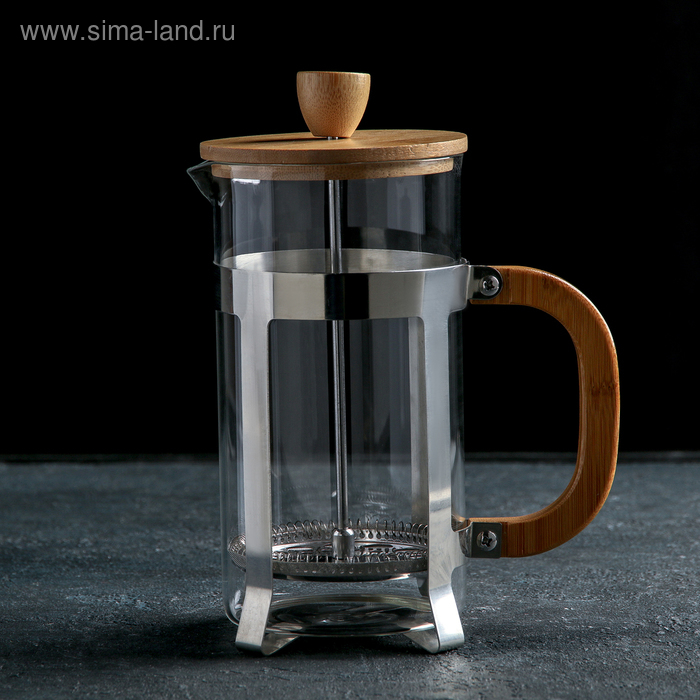 Чайник заварочный френч - пресс «Эко», 1 л Чайник заварочный френч - пресс «Эко», 1 л