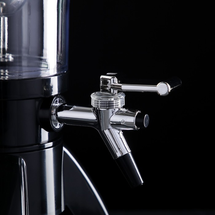 Башня пивная «Ракета», 3 л, 3 крана, цвет чёрный Башня пивная «Ракета», 3 л, 3 крана, цвет чёрный