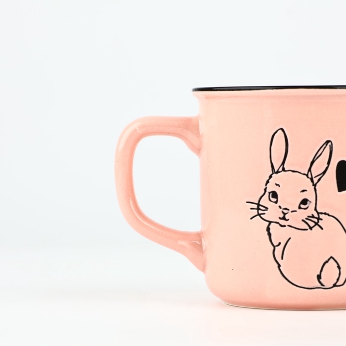 Кружка керамическая «Зайка», 210 мл Кружка керамическая «Зайка», 210 мл