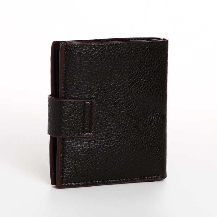 Портмоне мужское на магните, цвет коричневый Портмоне мужское на магните, цвет коричневый