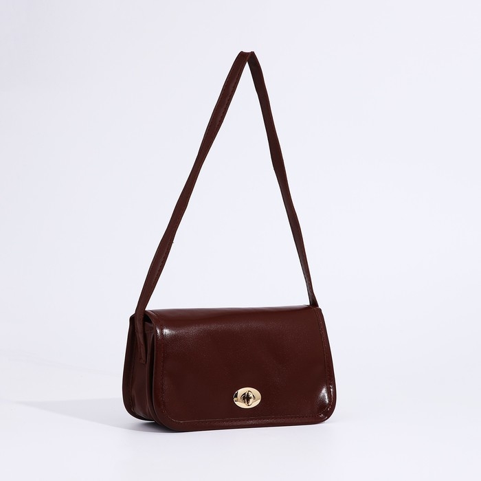 Сумка-мессенджер на клапане, цвет бордовый Сумка-мессенджер на клапане, цвет бордовый