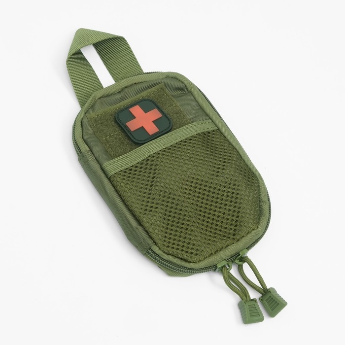 Подсумок медицинский, тактический, зеленый Подсумок медицинский, тактический, зеленый