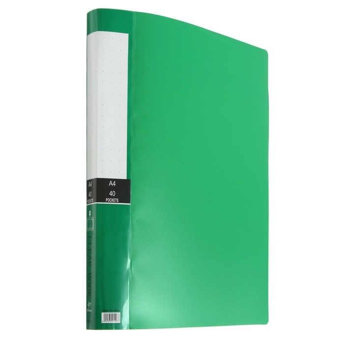 Папка с 40 вкладышами Calligrata А4, 400мкм, МИКС Папка с 40 вкладышами Calligrata А4, 400мкм, МИКС