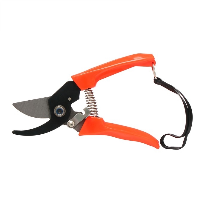 Секатор плоскостной, 7 Секатор плоскостной, 7" (18 см), с пластиковыми ручками, Greengo