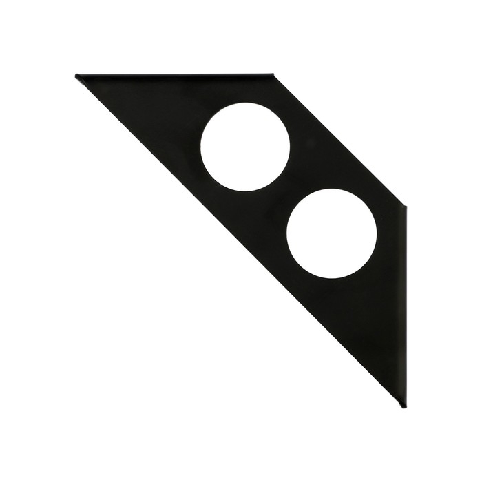 Кронштейн FLAT 140, мод.2, 2 шт, цвет черный Кронштейн FLAT 140, мод.2, 2 шт, цвет черный