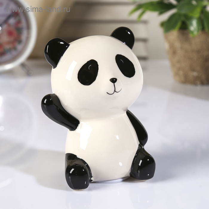 Копилка керамика Копилка керамика "Маленькая панда" МИКС 11х7х6 см