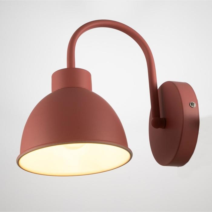 Бра 1669/1PK E27 40Вт розовый 15х22,5х21 см