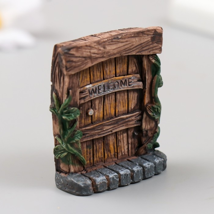 Фигурка для флорариума полистоун  Фигурка для флорариума полистоун "Садовые ворота" 4,5х2х5 см
