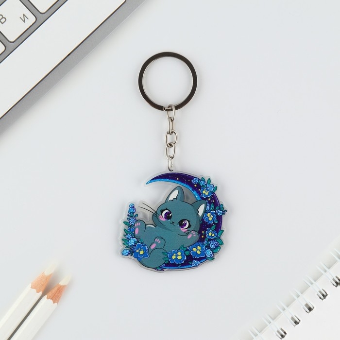 Парные брелоки «Котики» набор, 2 шт.