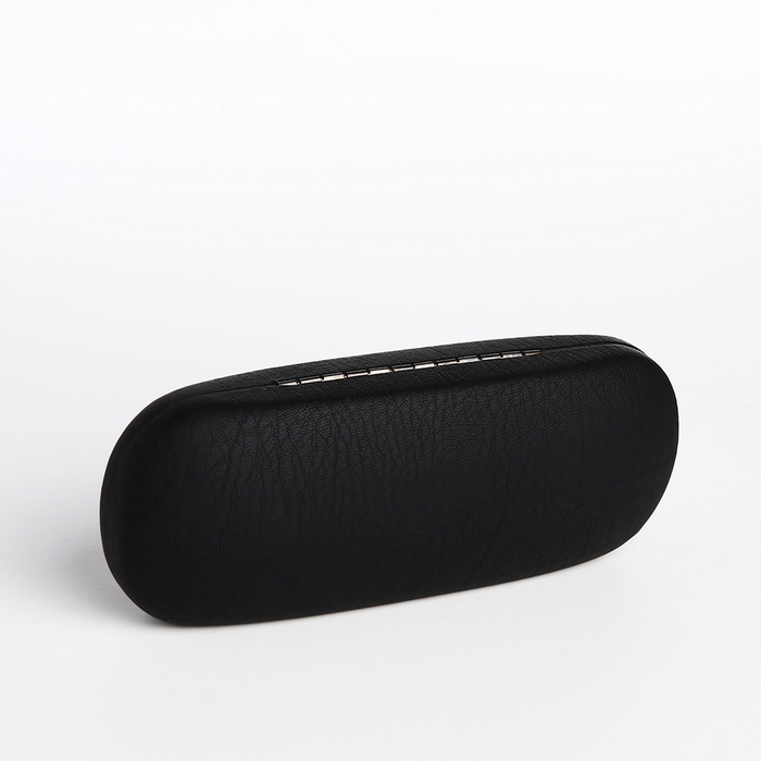 Футляр для очков на хлопушке, длина 16 см, цвет чёрный Футляр для очков на хлопушке, длина 16 см, цвет чёрный