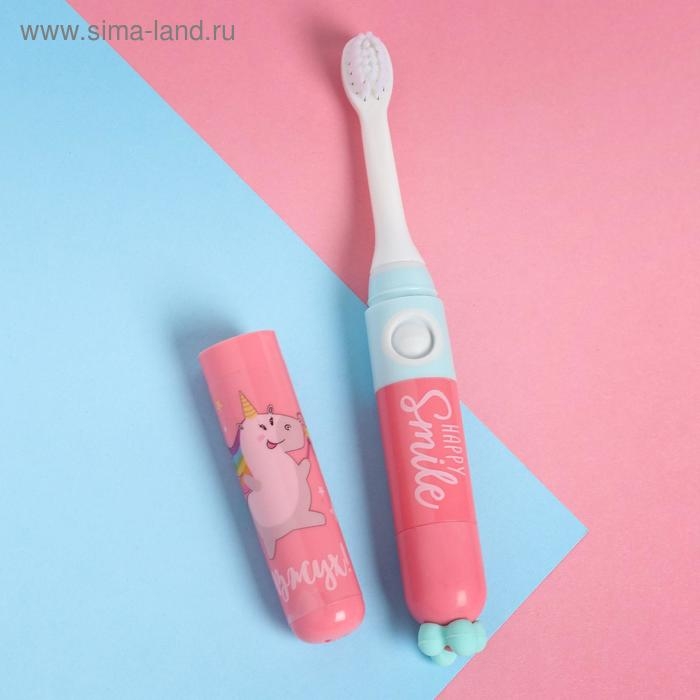 Зубная щётка детская электрическая «Вжух», LP-004, 19,2 х 5,5 см. Зубная щётка детская электрическая «Вжух», LP-004, 19,2 х 5,5 см.