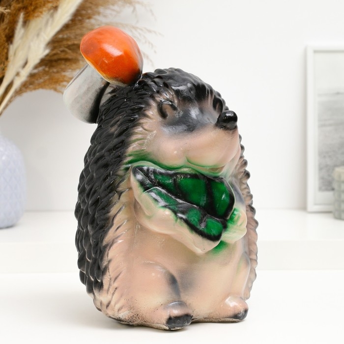 Копилка Копилка "Ёж с грибом" 18х18х29см