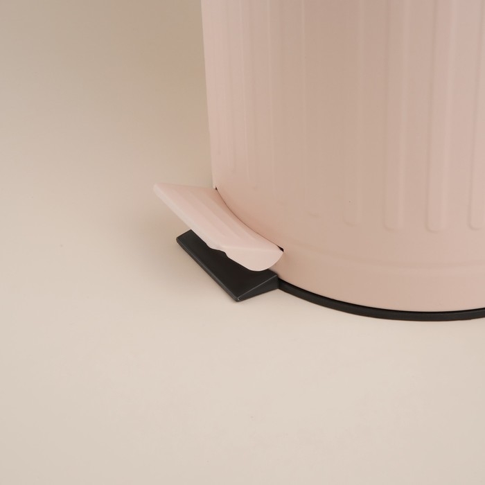 Ведро для мусора SL Home, 5 л, 28×21×31 см, цвет бежевый Ведро для мусора SL Home, 5 л, 28×21×31 см, цвет бежевый