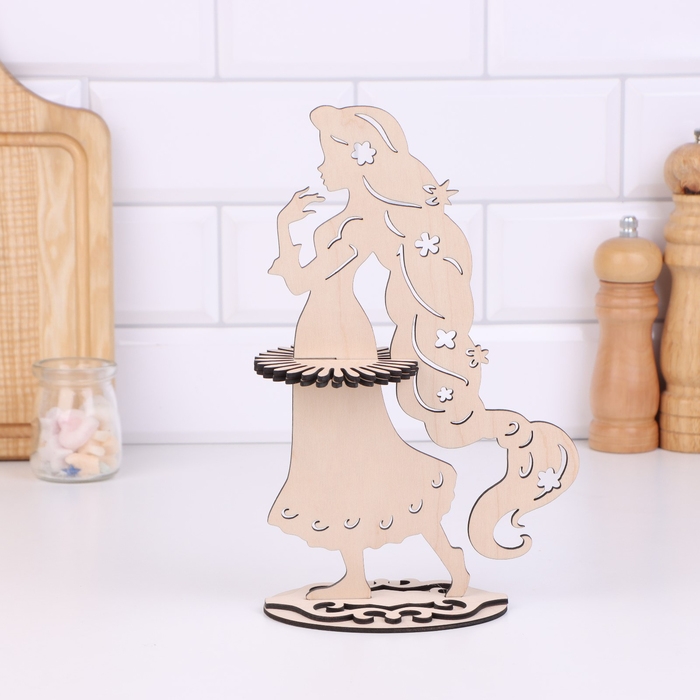 Салфетница «Девушка Лето», фанера Салфетница «Девушка Лето», фанера