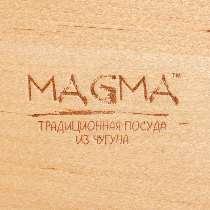 Сковорода чугунная Magma «Далат», 18×12×3 см, индукция, цвет чёрный Сковорода чугунная Magma «Далат», 18×12×3 см, индукция, цвет чёрный