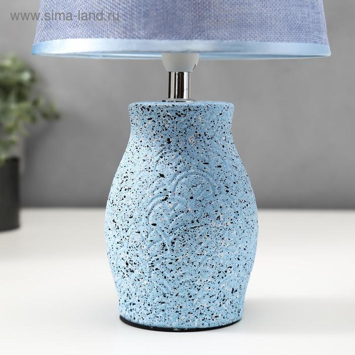 Лампа настольная 16249/1BL Е14 40Вт синий 20х20х33,5 см RISALUX