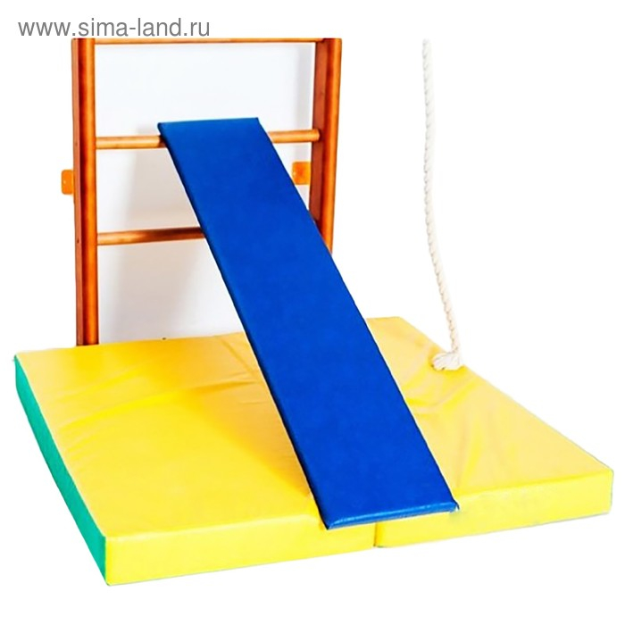 Доска для пресса к детскому спортивному комплексу, мягкая, цвета МИКС Доска для пресса к детскому спортивному комплексу, мягкая, цвета МИКС