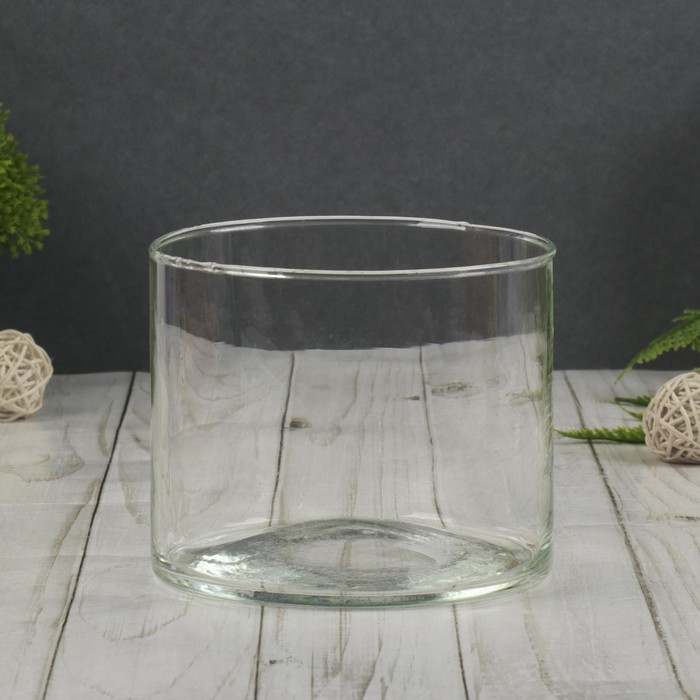 Ваза Ваза "Иберетта-100" 10х12см, 0,8л прозрачная