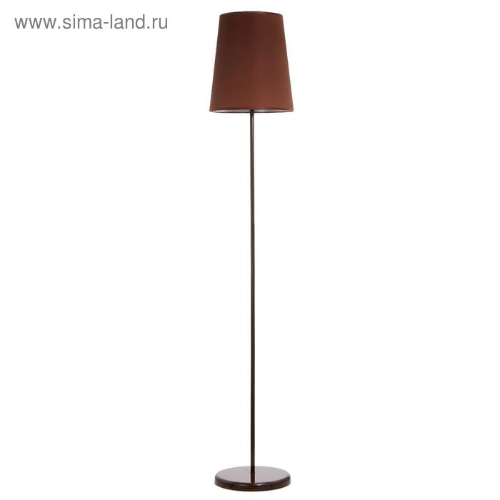 Торшер 6601 1х15Вт Е27 коричневый/шоколад