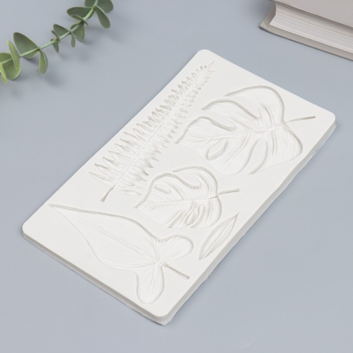 Молд силикон Молд силикон "Пальмовые листья" 5 предметов 20х12,4 см