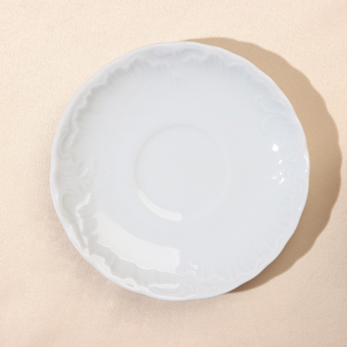 Блюдце «Rococo», d=12,5 см, фарфор