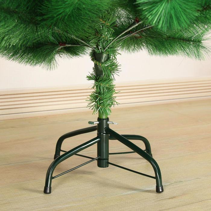 Кедр зелёный шишки 120 см, d нижнего яруса 80 см, d игл 10 см, 110 веток, металл подставка Кедр зелёный шишки 120 см, d нижнего яруса 80 см, d игл 10 см, 110 веток, металл подставка