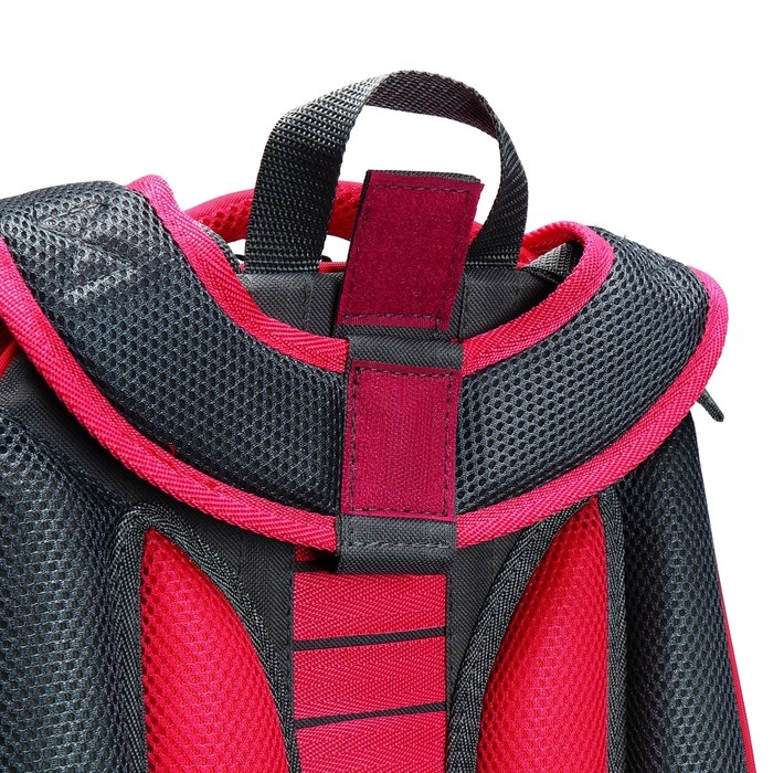 Рюкзак каркасный школьный 38 х 30 х 16 см, эргономичная спинка, Stavia Рюкзак каркасный школьный 38 х 30 х 16 см, эргономичная спинка, Stavia "Йорки", розовый