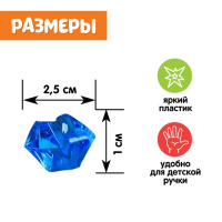 Набор для сортировки «Кристаллы» по методике Монтессори