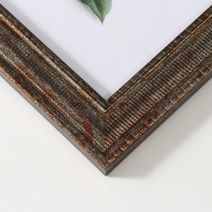 Фоторамка пластик 20х25 см Фоторамка пластик 20х25 см "Старое дерево" 28,5х23,5 см