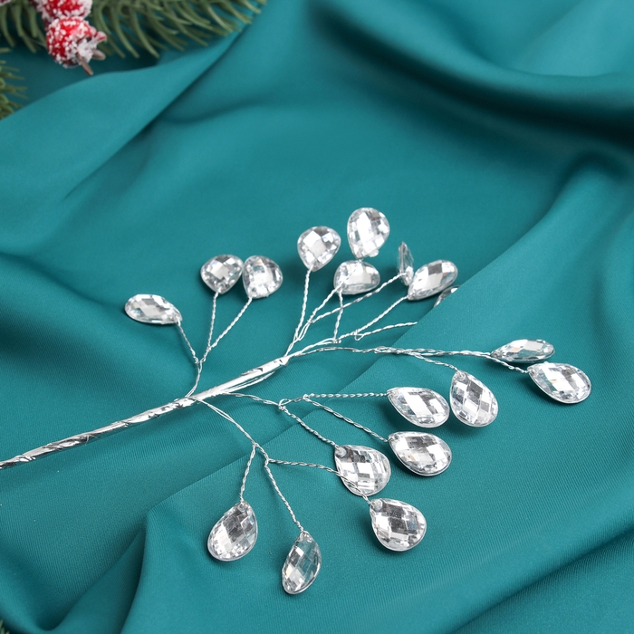 Декор  Декор "Хрустальная сказка" 18 см, капелька