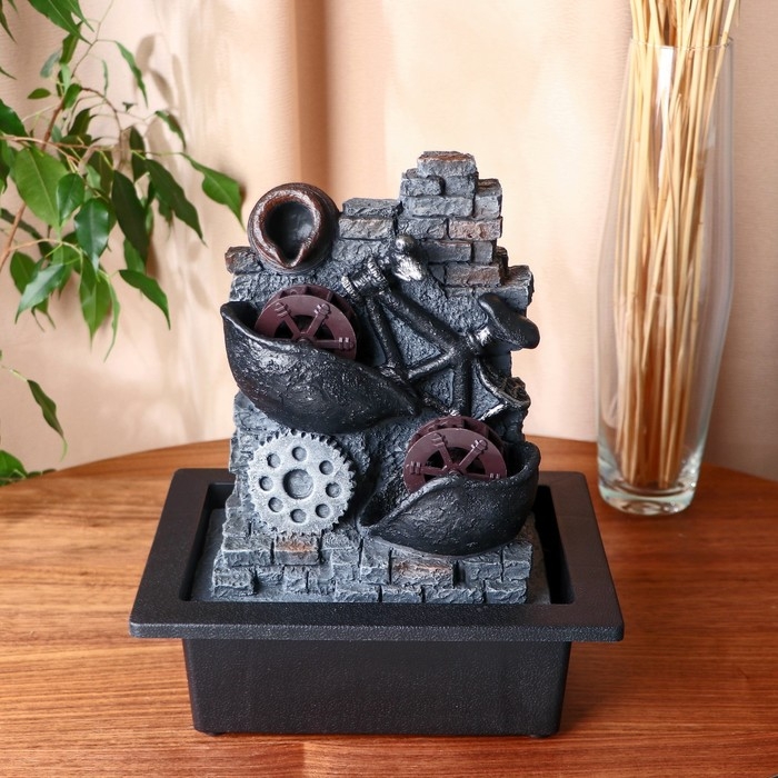 Фонтан Фонтан "Даймонд" велосипед, 16х20х25 см (с подсветкой)