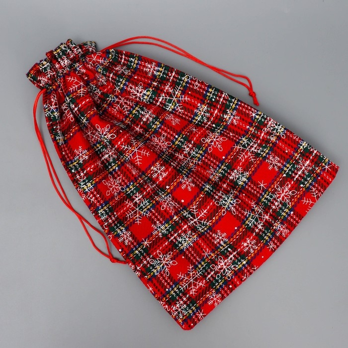Мешочек подарочный холща «Подарок для тебя», снежинки, 30 х 40 см +/- 1.5 см, Новый год Мешочек подарочный холща «Подарок для тебя», снежинки, 30 х 40 см +/- 1.5 см, Новый год