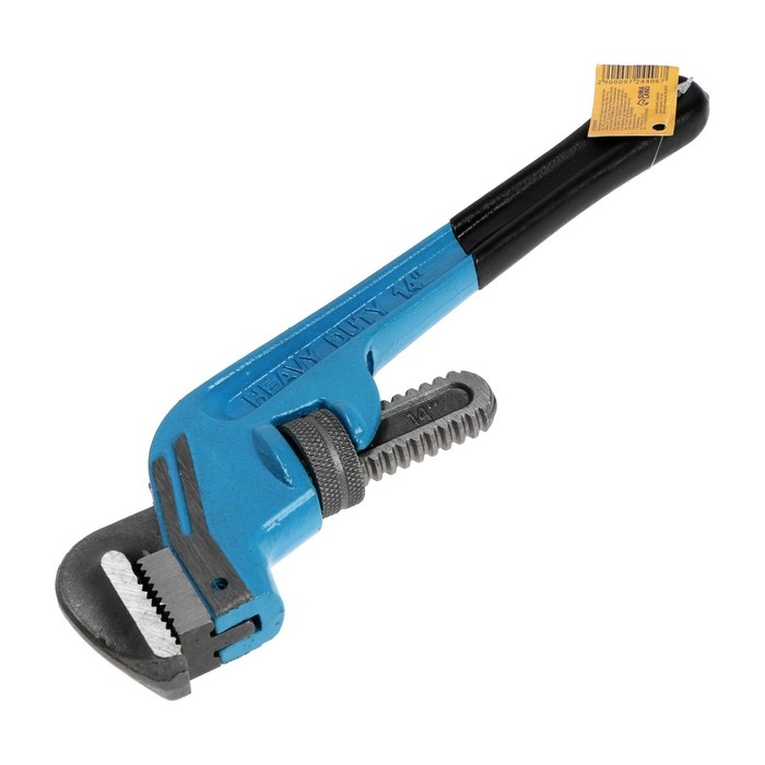 Ключ трубный ТУНДРА, тип  Ключ трубный ТУНДРА, тип "Stillson", угол рабочей части 120°, раскрытие до 55 мм, 350 мм